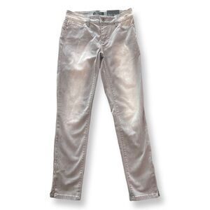 White House Black Market Skimmer Grey Jean Size 0